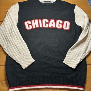 Chicago musso sweater large embroidered